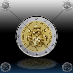 2 EVRO VATIKAN "Sede Vacante" 2013 * BU